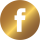 Gold Facebook logo